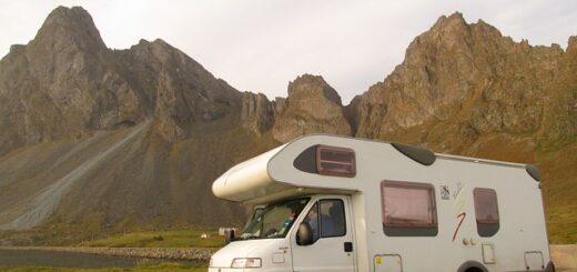 Campervan in Iceland