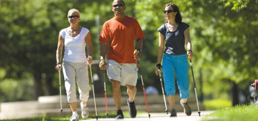 Nordic walking poles