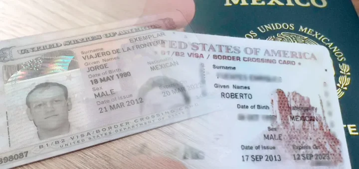 tarjeta de cruce fronterizo