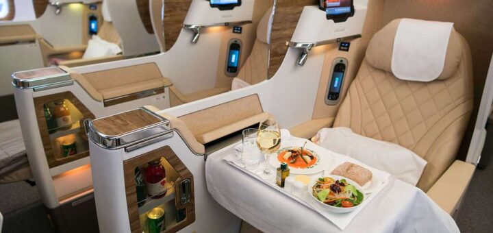 emirates business class